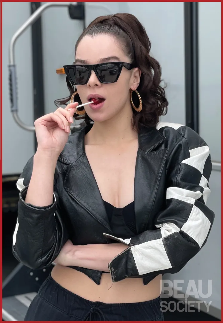 Hailee as Mary on the set of 'Sinners'