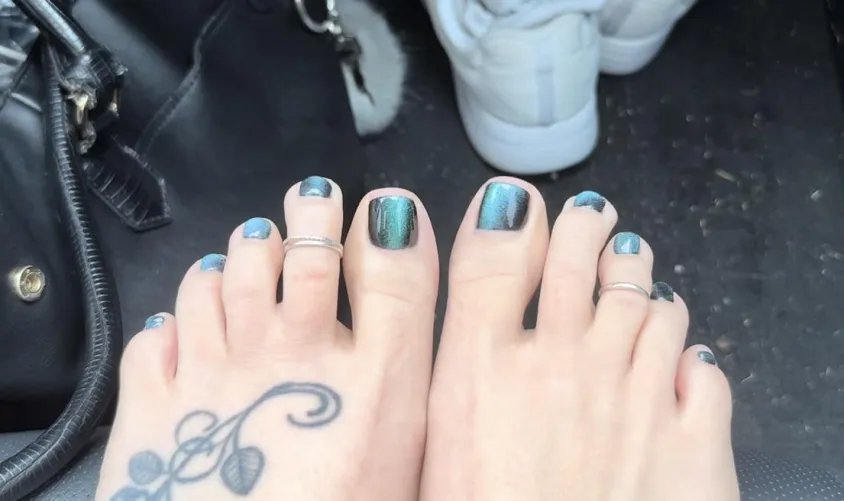 I’m craving another cat eye pedicure and you’re drooling over a woman whose attention someone like you only has one way of earning. Cover it, then thank Me for the pleasure 