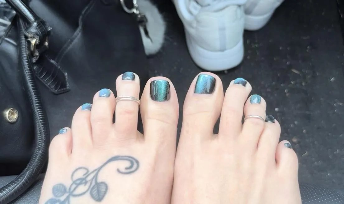 I’m craving another cat eye pedicure and you’re drooling over a woman whose attention someone like you only has one way of earning. Cover it, then thank Me for the pleasure 