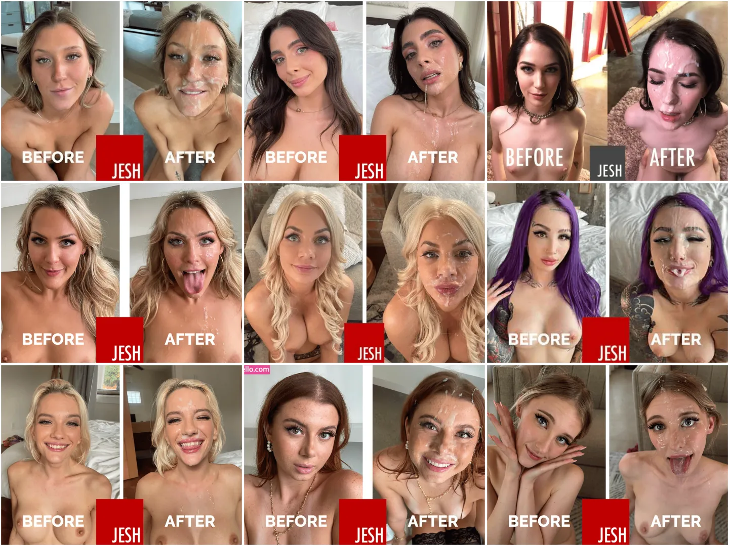 Jesh has used white America’s finest like cum rags