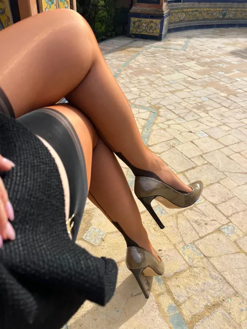 just enjoying the view