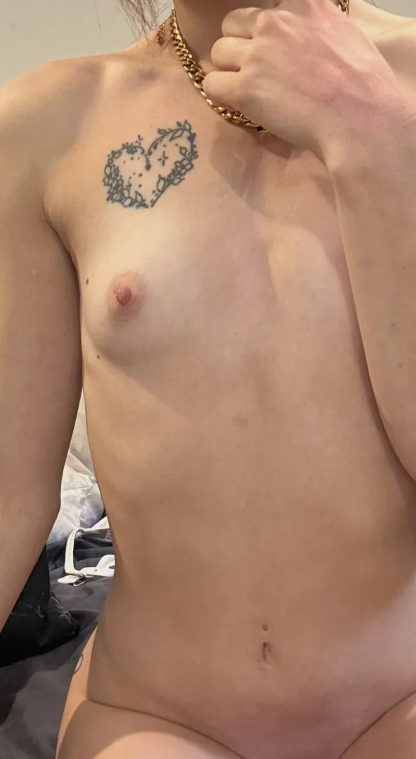 let me know your thoughts about my suckable tiny titties