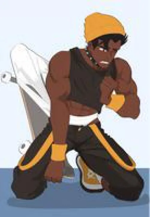 (M4A)You give the tough skater boy a wedgie!