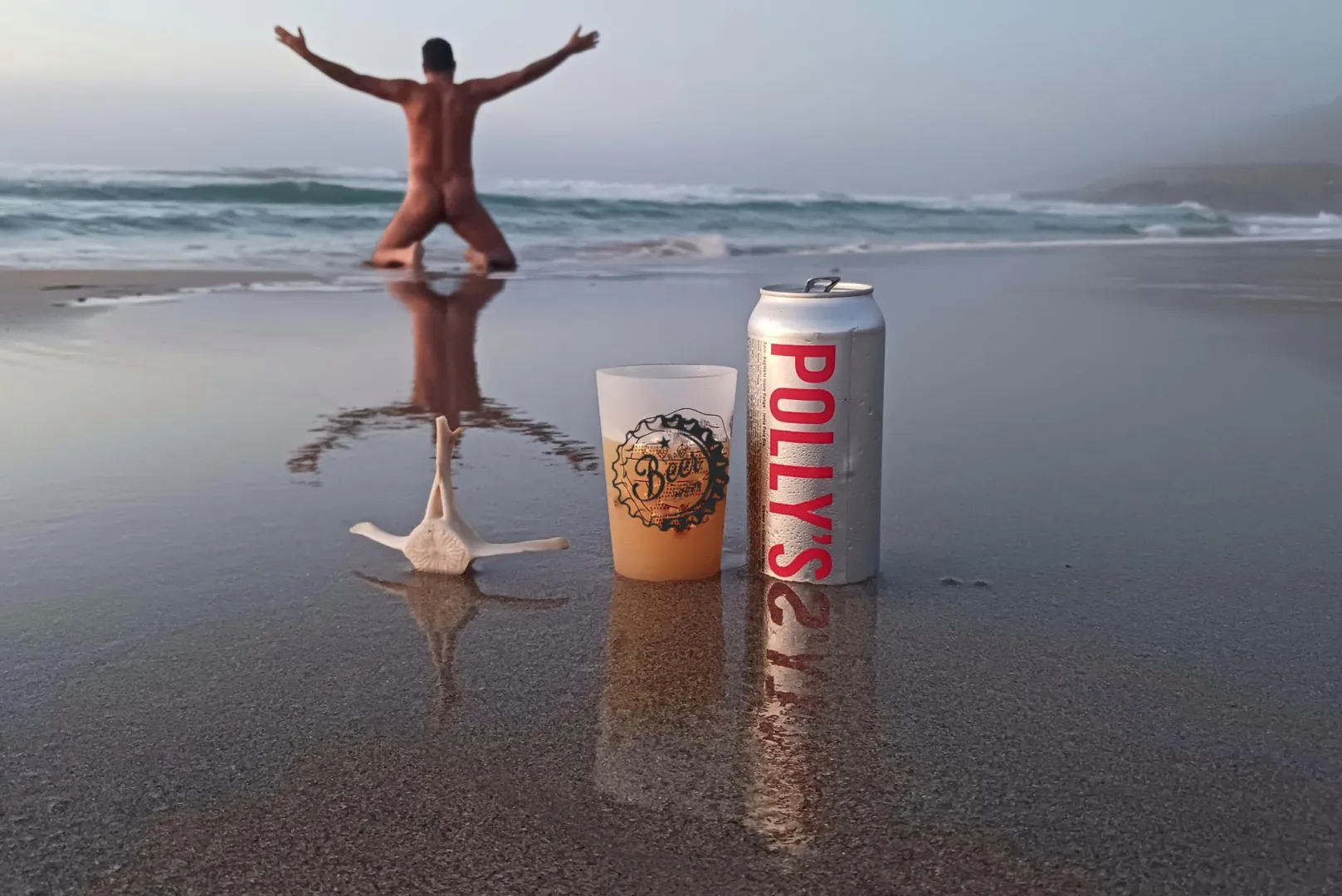 Polly's... NEIPA Beer for the nudist time.