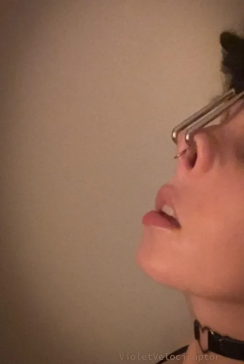 Put my septum ring in tonight to wear with my hook because I’ve missed it