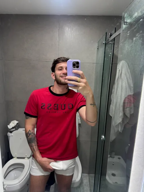 sniff my unwashed boxer for a week