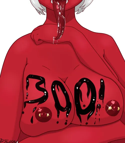 (Uncensored) Succubus Titties~ (Art by me)