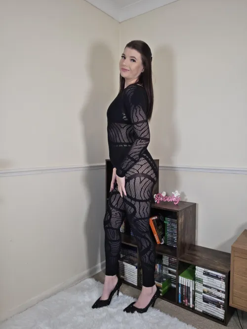 What do you think of my new bodystocking?