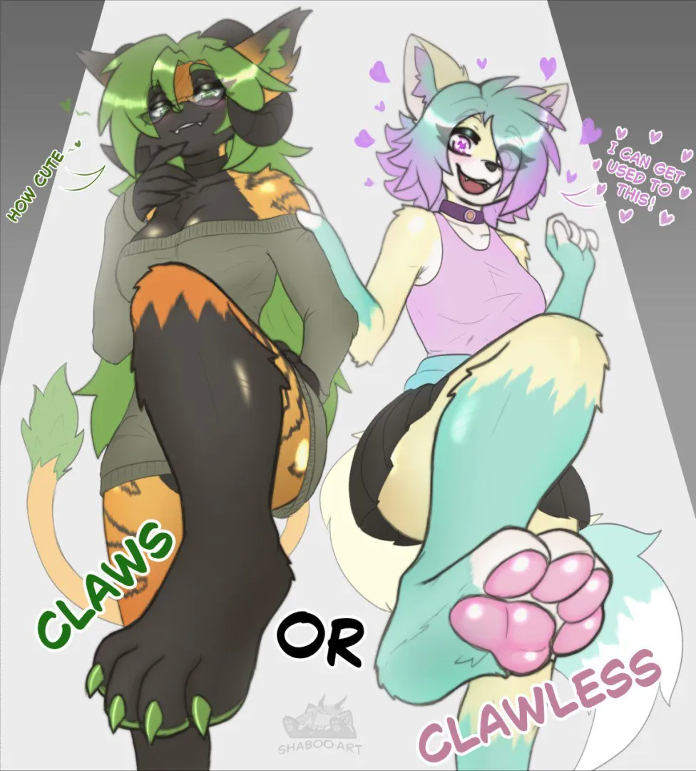 Which paws do you prefer? [FF] (Shaboo)