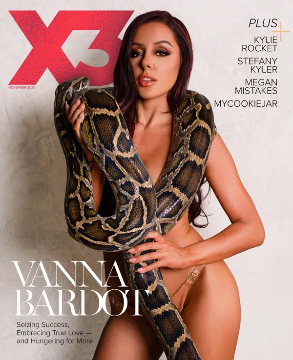 X3 Magazine (November 2025) - Cover: Vanna Bardot
