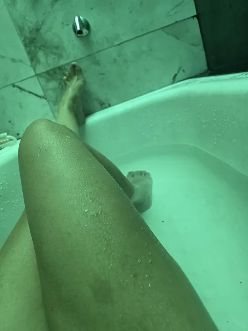 You should bring me some bubbles