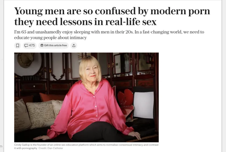 Young men are so confused by modern porn they need lessons in real-life sex