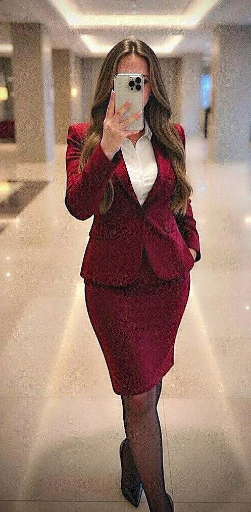 And what does the Corporate Domme of your dreams always say? “Being productive is seductive.” Work hard to please Me.