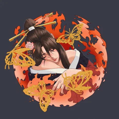 Bathed in fire by sunnyjamboree