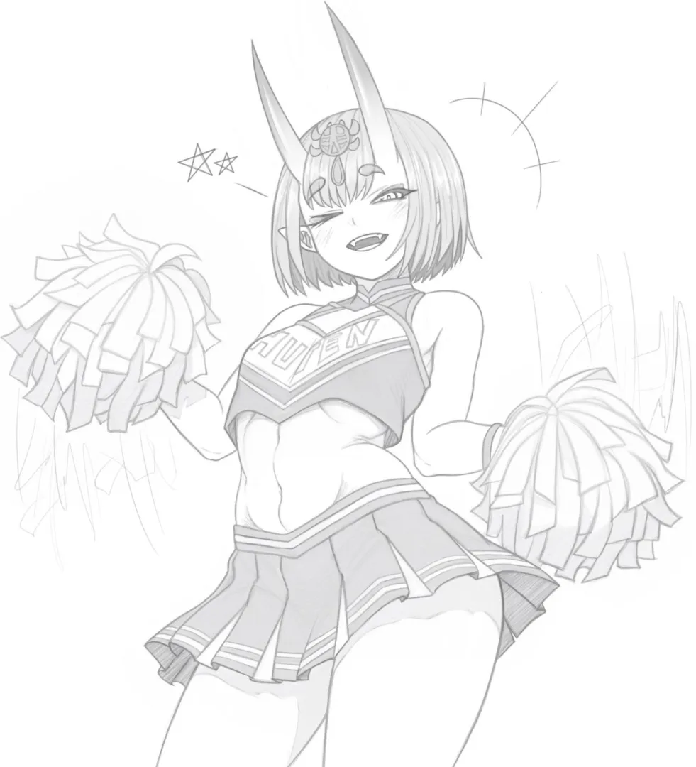Cheerleader Shuten Douji (0_Danvil_0)