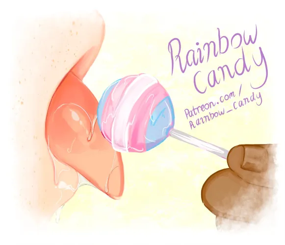 Dani gives her pets all the treats they deserve (Scarlett Sky) [Rainbow Candy] [OC]