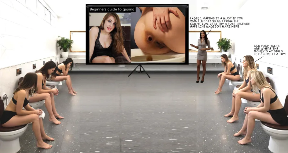 Gaping is so in right now