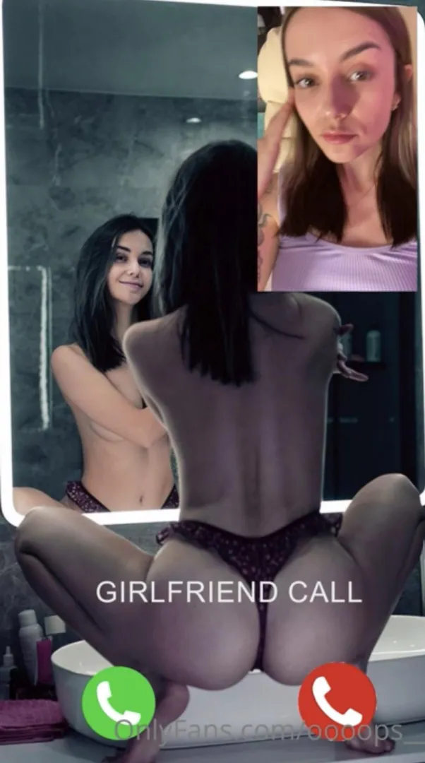 Guess who’s calling ♥️ Full video on my OF