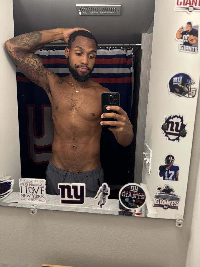 Hot shower after freezing run feelin’ 