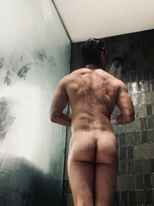 Hotel showers hit different