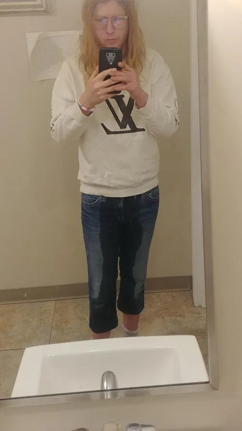 I peed my jeans