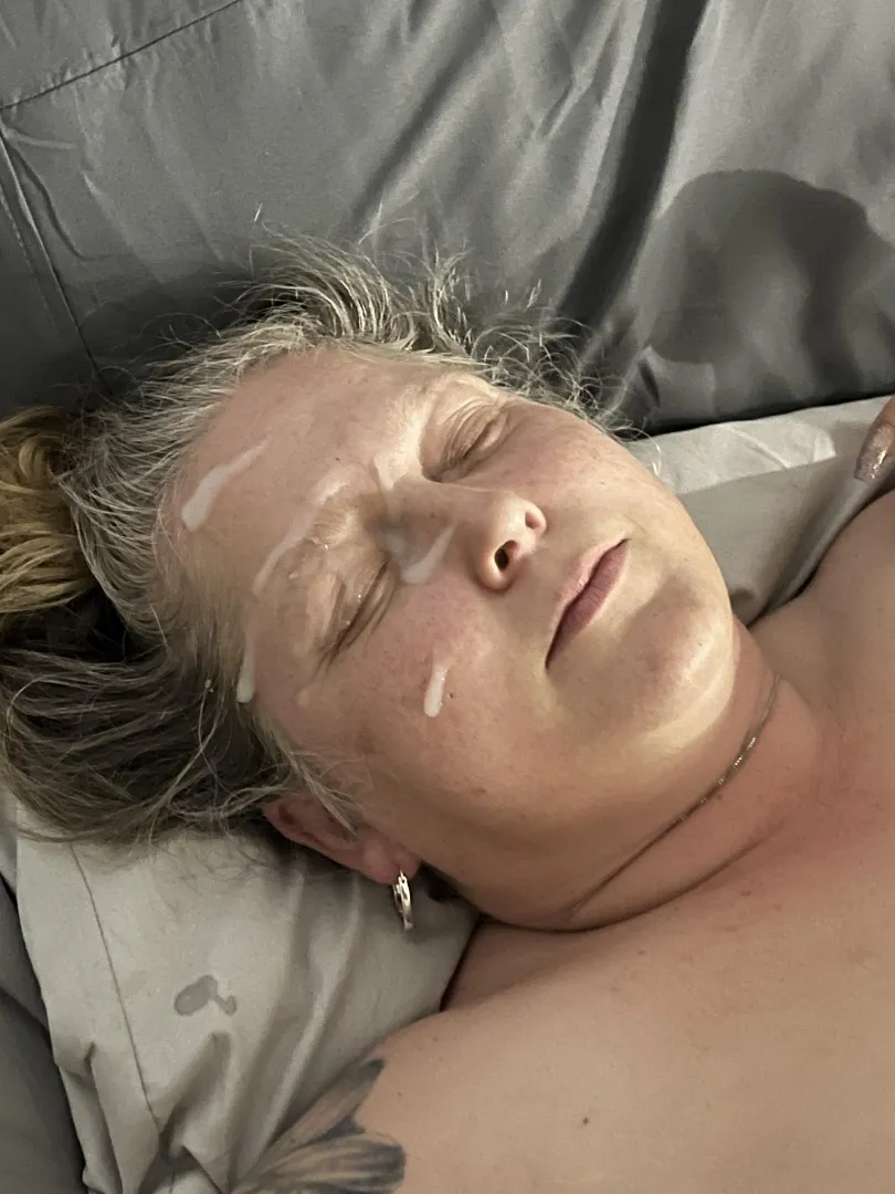 I think the look on her face says it all. And it was her first facial