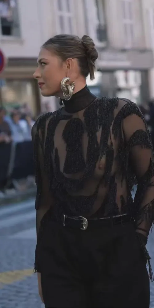 Maria Sharapova see through