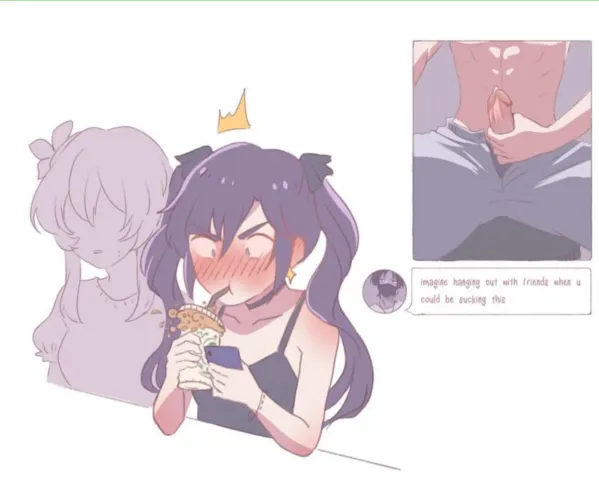 Me literally everyday when im out and you guys give me hentai or bulge… 