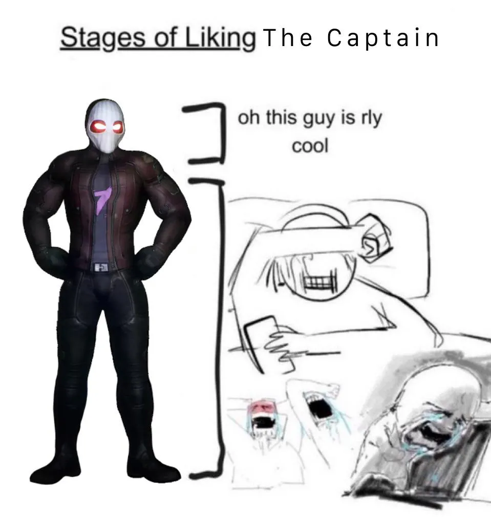 Mr The Captain meme I made a few months back
