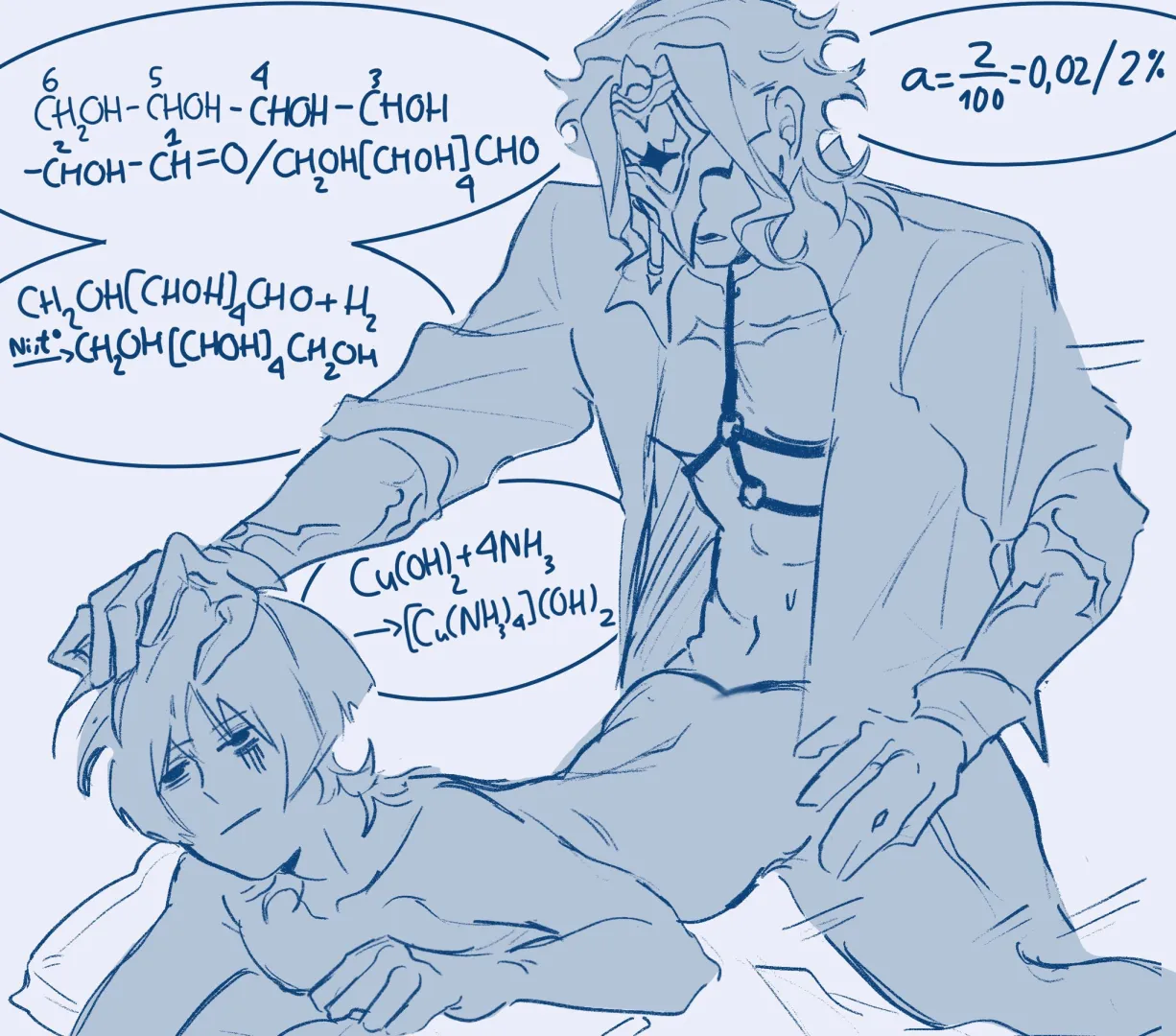 Scaramouche/Dottore (Dottoscara) NSFW by @Mell_Yipie