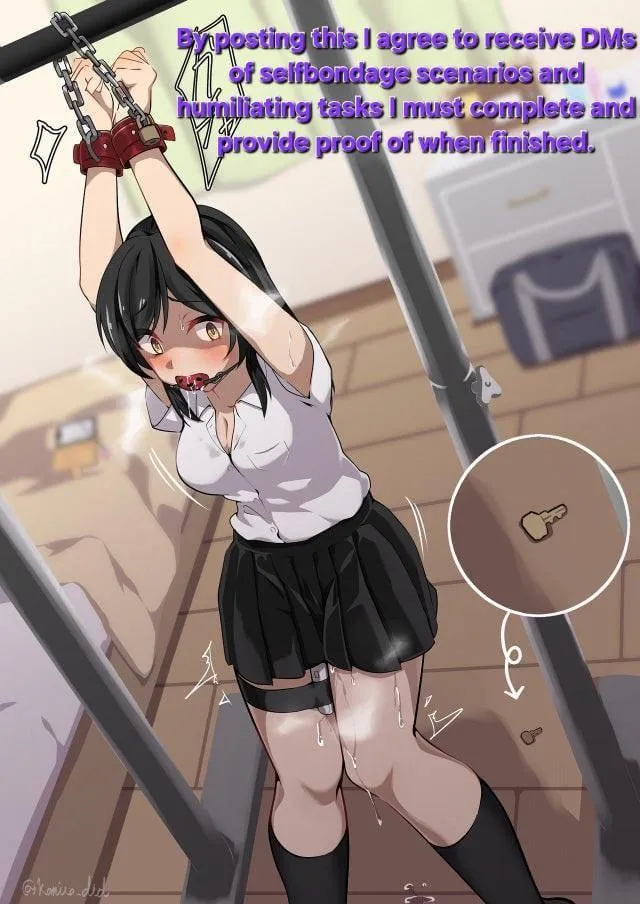 Selfbondage challenge