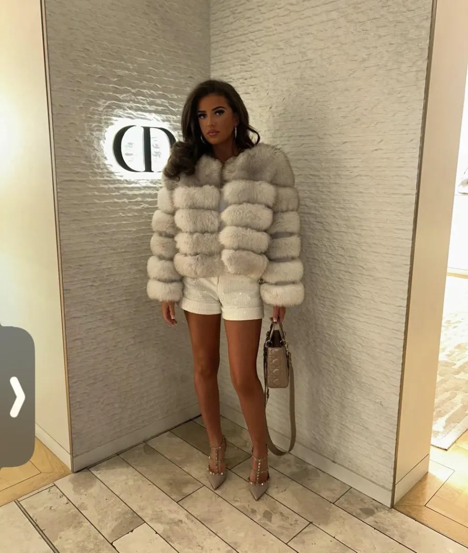 Traveler doll in fur