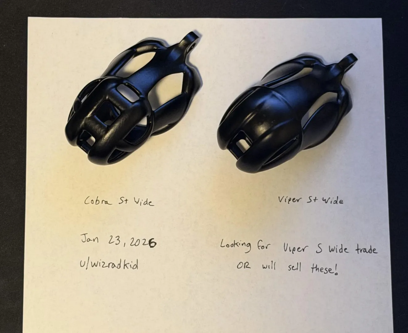 [USA][SELL] Cobra S+ Wide and Viper S+ Wide, or TRADE for Viper S Wide