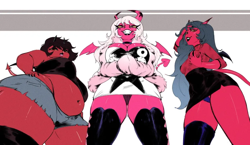 Verosika's Crew by @blackredtac