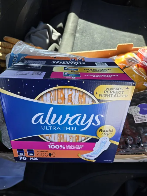 While delivering groceries today