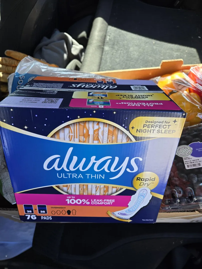 While delivering groceries today