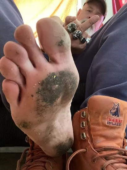 You gots some lickin' to do, boy