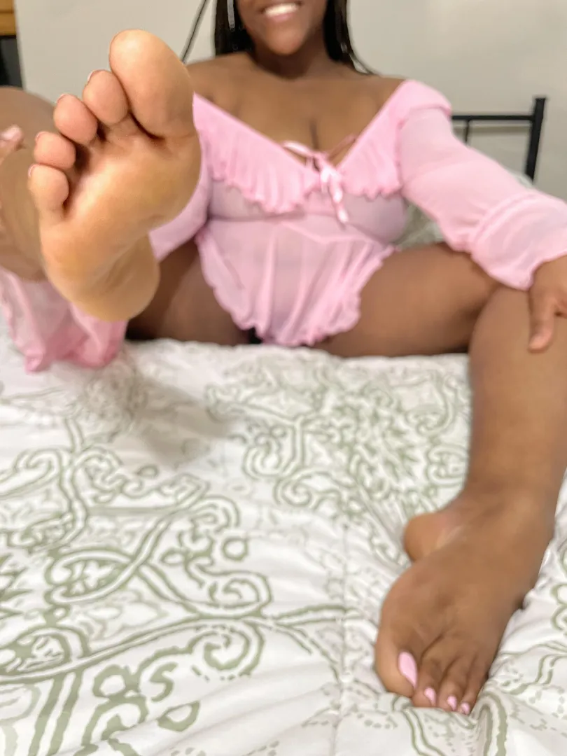 Don’t let this sweet smile fool you… I’ll have you completely ruined by my soles alone.