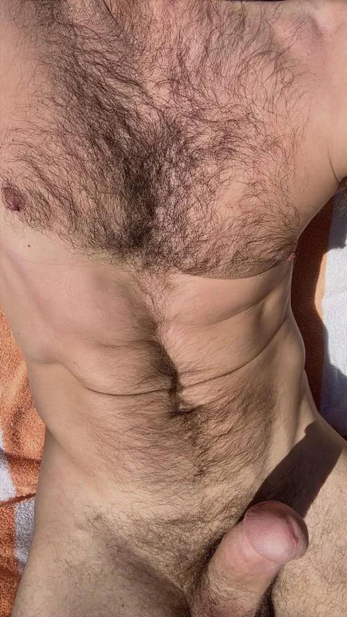 Enjoying some of that raw sunshine