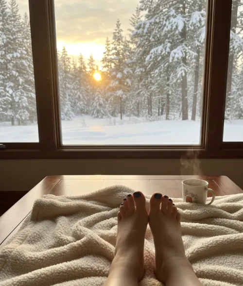 give my feet a little lick