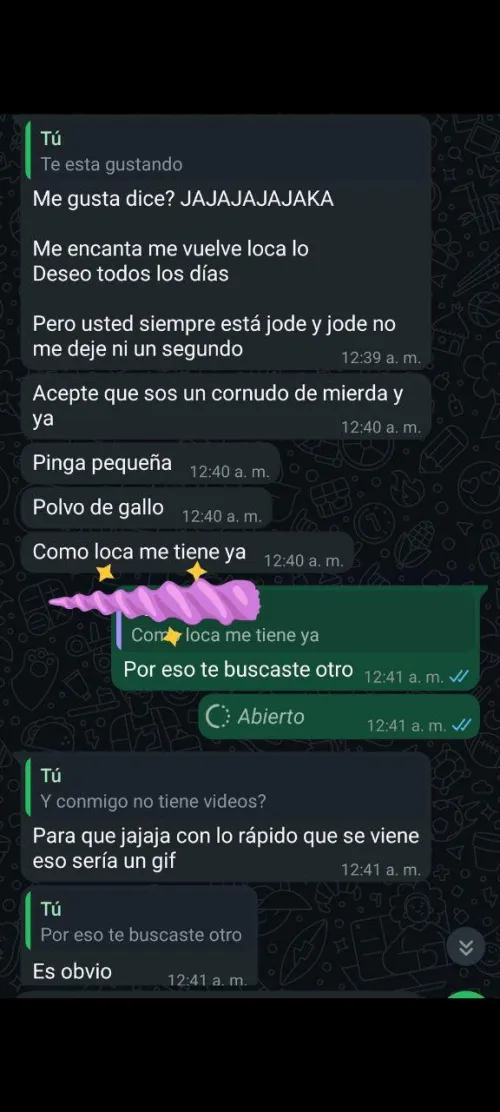 Humillando al cornudo