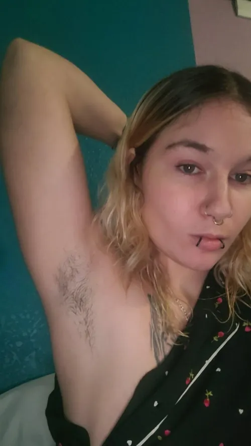 I've been growing out my armpit hair to