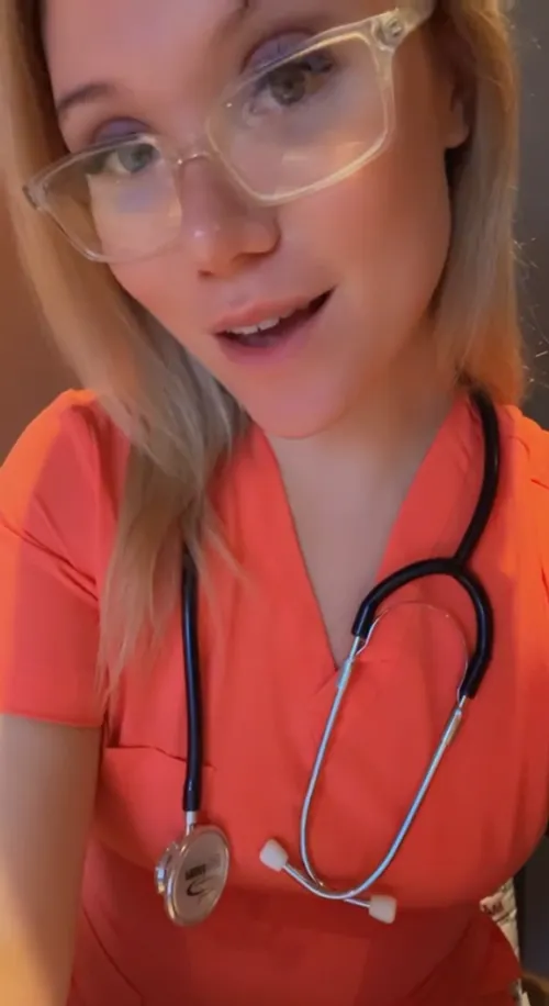 I’ve got a stethoscope and a smile—prepare for a healthy dose of trouble.