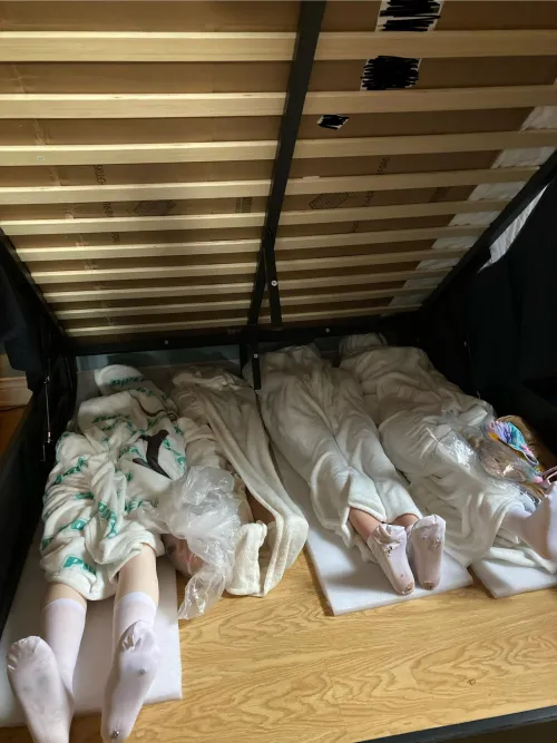 My ladies under the bed