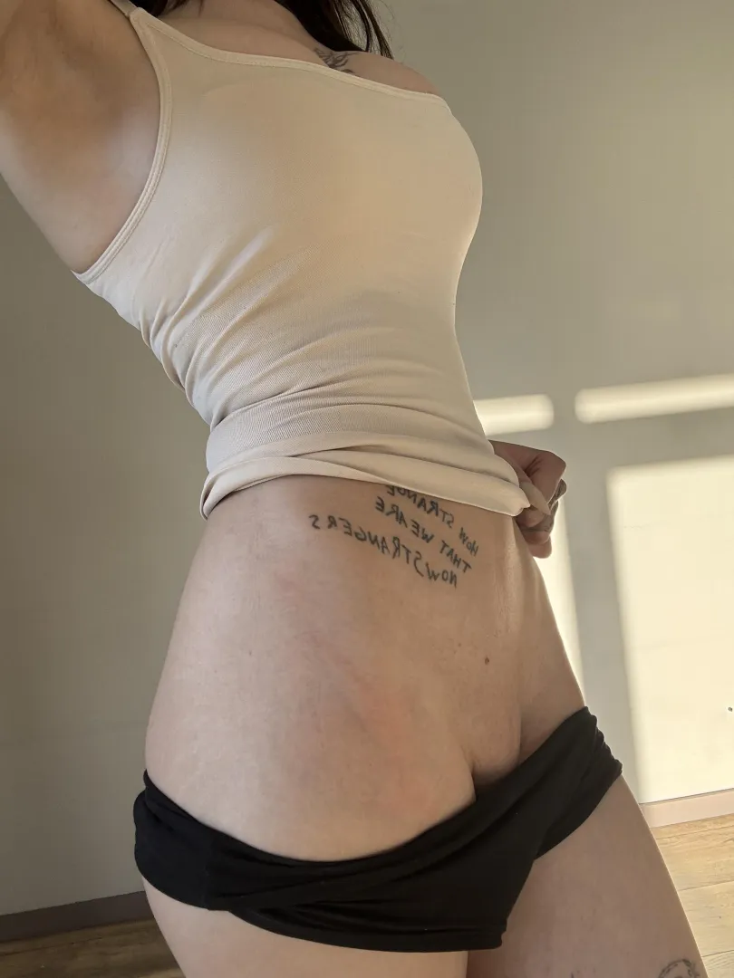 My tiny home shorts are as low as possible for this subreddit