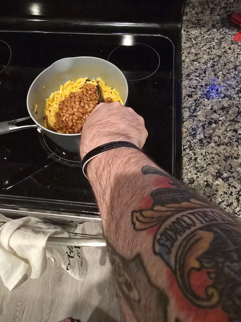 My unhealthy late night snack