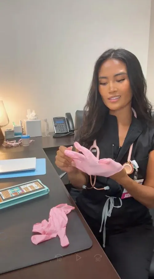 POV: You woke up in ER, happy to have me as your nurse?