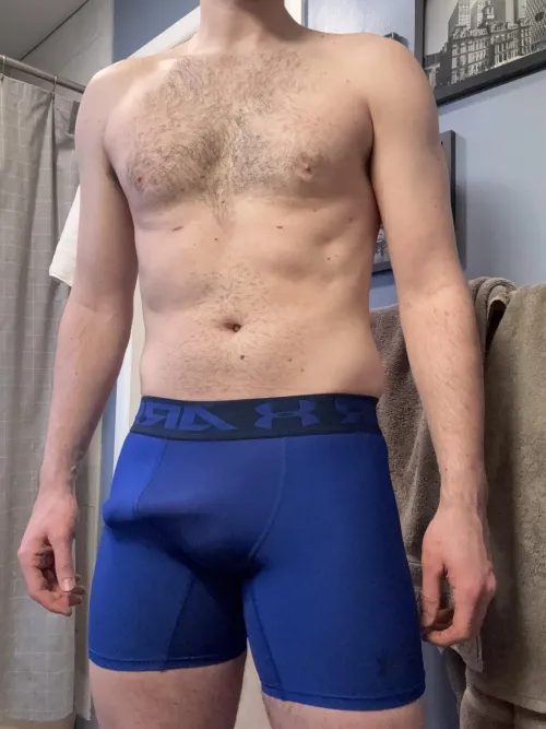 Royal blue UA bulge