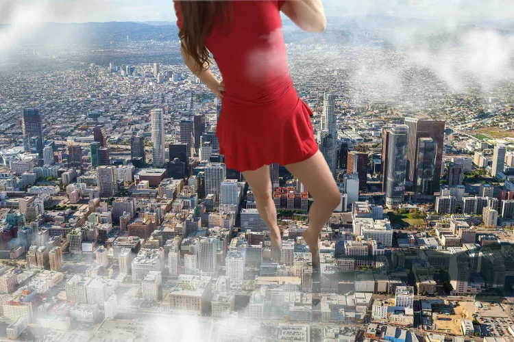 Taking a casual stroll through your silly little city