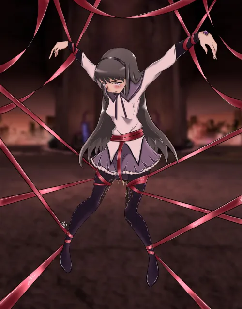 Tangled up and tinkling (art by bbyybratt)